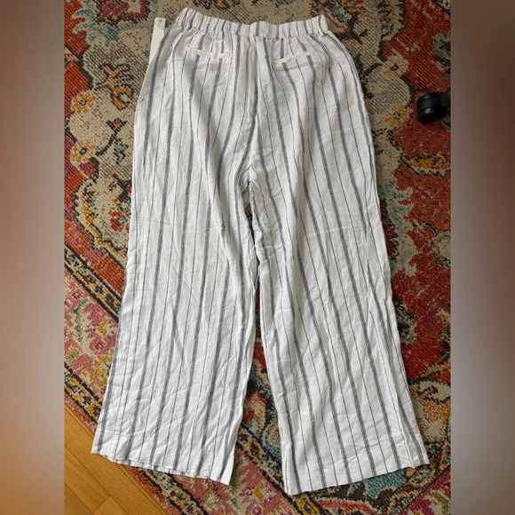 NWT Revolve Central Park West Linen Pants - Picture 6 of 8